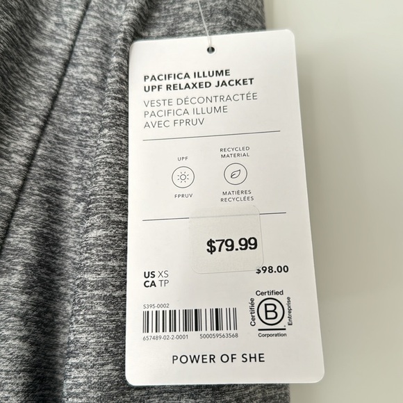 Athleta Pacifica Illume UPF Relaxed Jacket - Picture 3 of 9